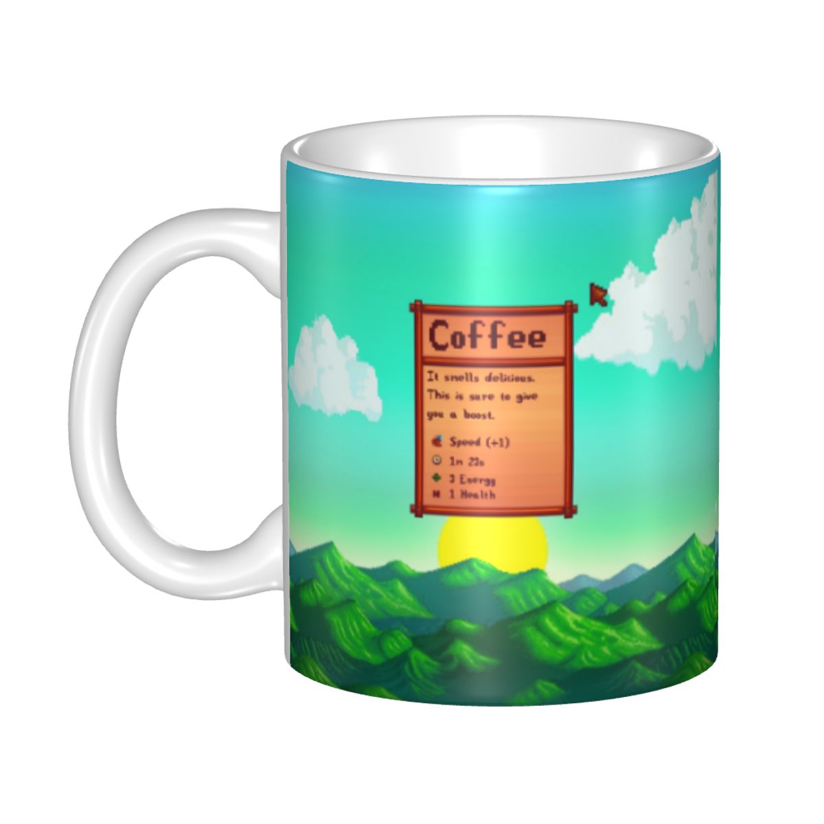 Valley Tea And Coffee - แก้วกาแฟเกม Stardew Valley แบบกำหนดเอง DIY ถ้วยนมชาเซรามิก