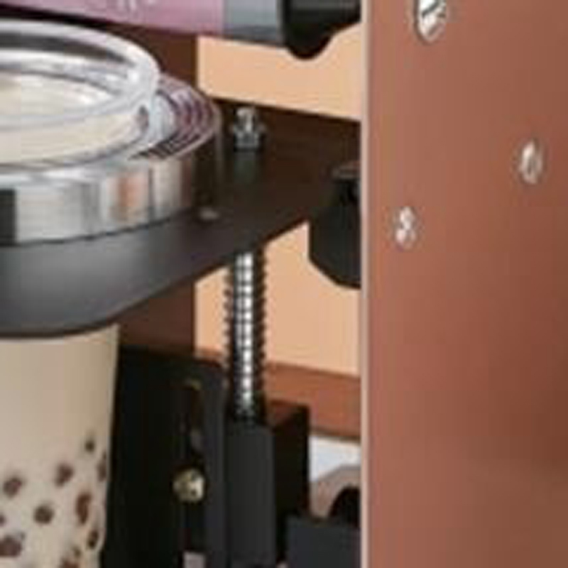 Coffee Tea Boba - เครื่องซีลฝาแก้วอัตโนมัติ เครื่องทำชานมไข่มุก เครื่องซีลแก้วสำหรับกาแฟ/ชานม/นมถั่วเหลือง ขนาด 9.5/9 ซม.