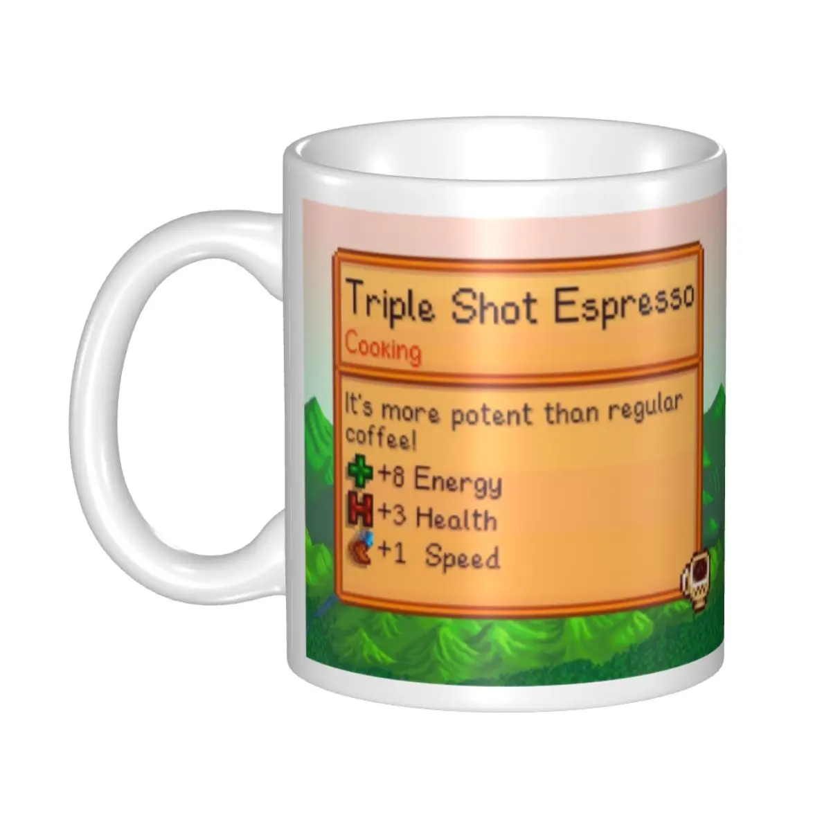 Valley Tea And Coffee - แก้วกาแฟ Stardew Valley แบบกำหนดเองสำหรับเกมเมอร์ แก้วเซรามิก DIY