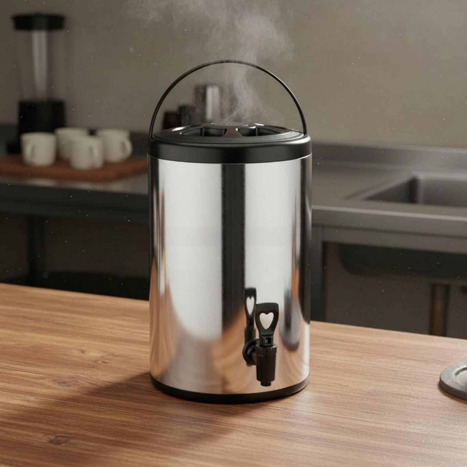 Coffee Tea Urn - ถังชา sữaแบบมืออาชีพ ทนสนิม ทำจากสแตนเลส ใช้สำหรับจ่ายเครื่องดื่ม กระติกน้ำร้อนเก็บความร้อน