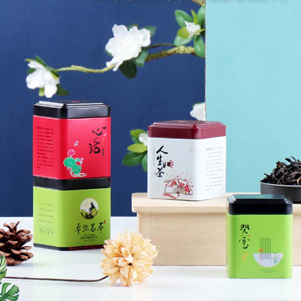 Coffee Tea Jar Set - กระป๋องอะลูมิเนียมคุณภาพสูงสำหรับเก็บน้ำตาล ภาชนะเก็บของในครัว กระป๋องกาแฟ กล่องชา กระป๋องชาแบบมีฝาปิดสนิท