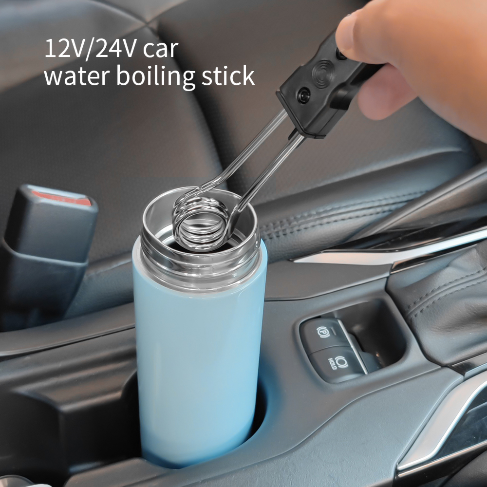 Switching Coffee To Tea - เครื่องทำแช่ในรถ12V 24V แบบพกพาที่อุ่นขึ้นปลอดภัยทันสมัยทนทานอัตโนมัติเครื่องทำน้ำอุ่นชงกาแฟชา