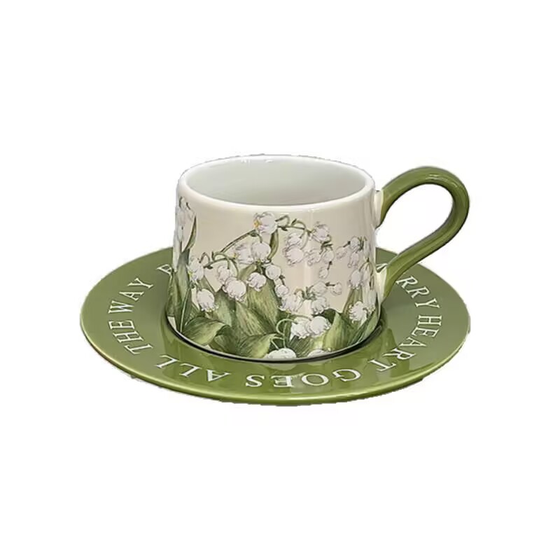 ชุดถ้วยกาแฟและจานเซรามิกสไตล์ว - Valley Tea And Coffee บทวิจารณ์และราคา