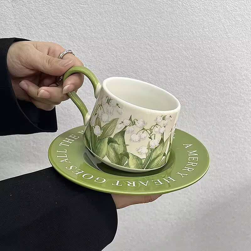 ชุดถ้วยกาแฟและจานเซรามิกสไตล์ว - Valley Tea And Coffee บทวิจารณ์และราคา