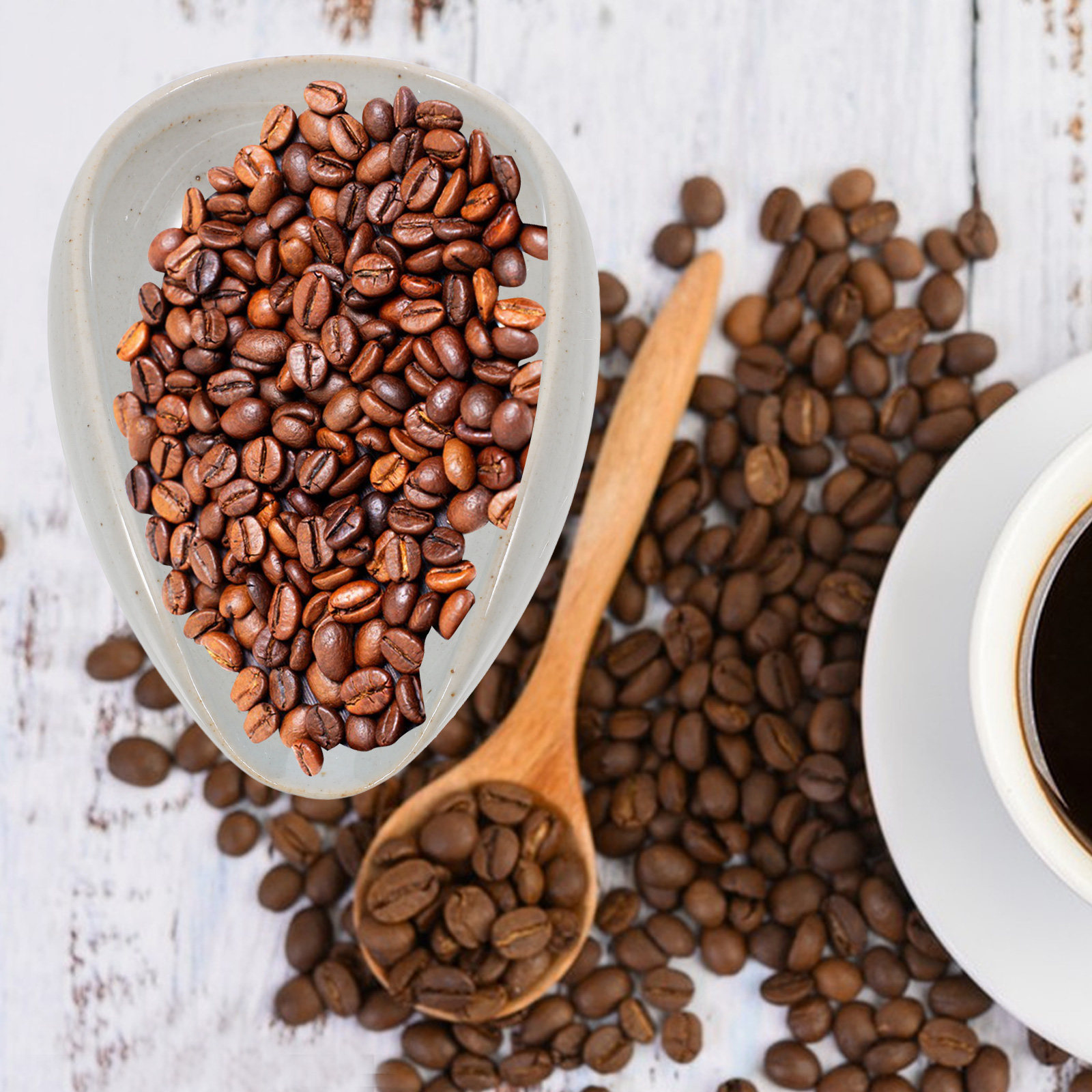 ถาดรองเมล็ดกาแฟเซรามิกอเนกประส - Coffee Tea Leaf บทวิจารณ์และราคา