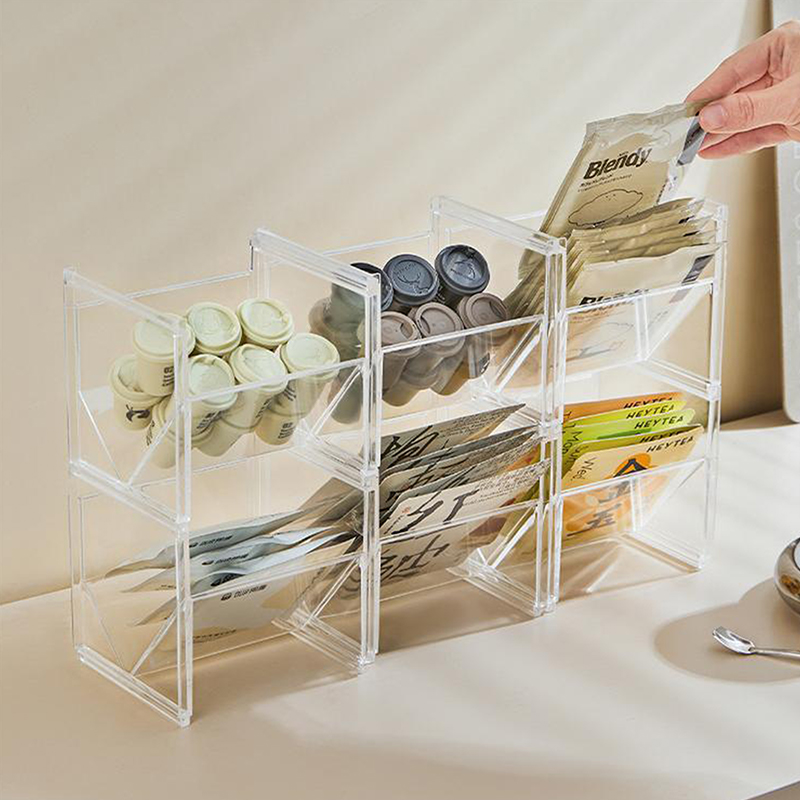 ที่วางกล่องชาแบบแนวตั้ง ที่เก็ - Coffee Tea Sugar บทวิจารณ์และราคา