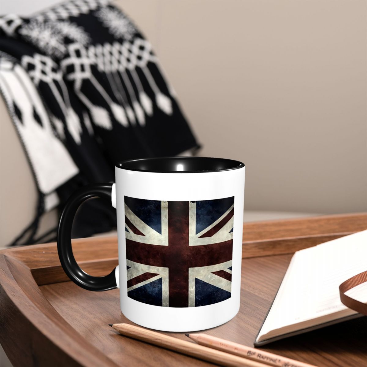 แก้วกาแฟเซรามิคลายธงชาติสหราชอ - Coffee Tea Uk บทวิจารณ์และราคา