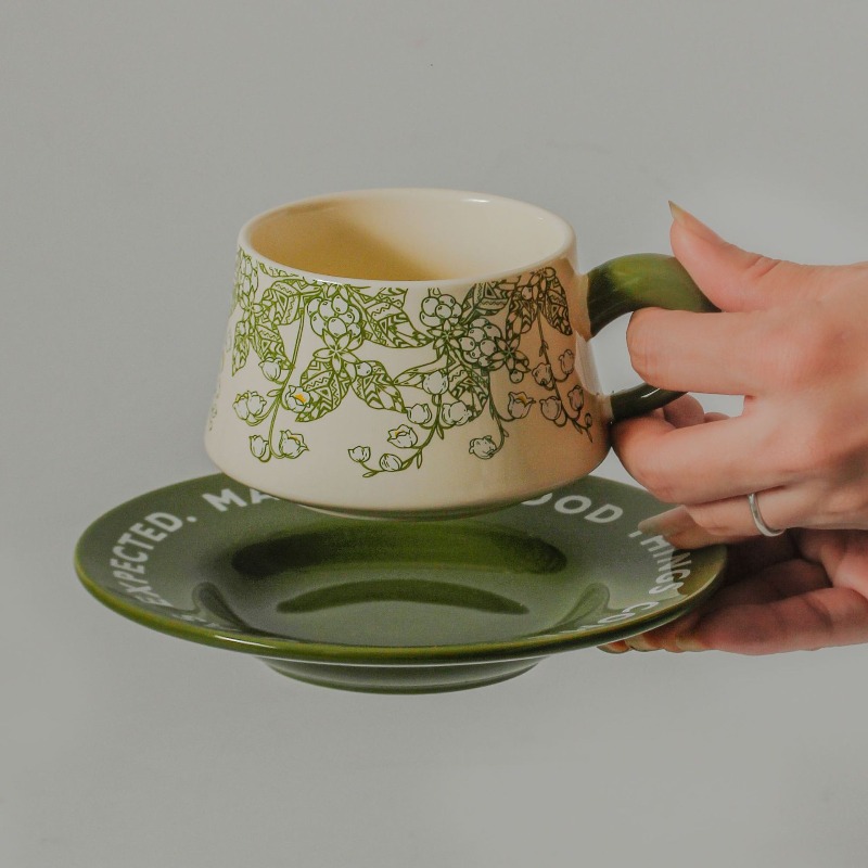 สไตล์ Retro Retro Lily of The  - Valley Tea And Coffee บทวิจารณ์และราคา
