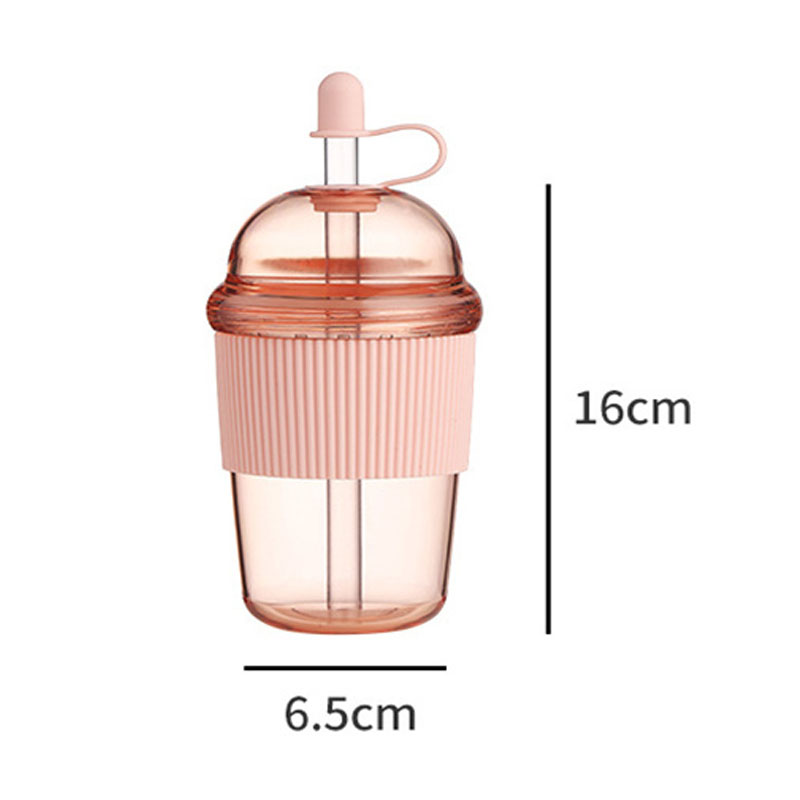 แก้วหลอดดูดขนาด 430 มล. พร้อมฝ - Coffee Tea Boba บทวิจารณ์และราคา