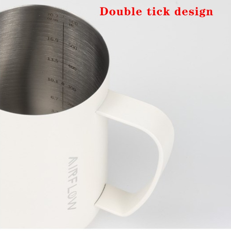 400 ml/600 ml สแตนเลสสตีลกาแฟ  - Barista Milk Jug บทวิจารณ์และราคา