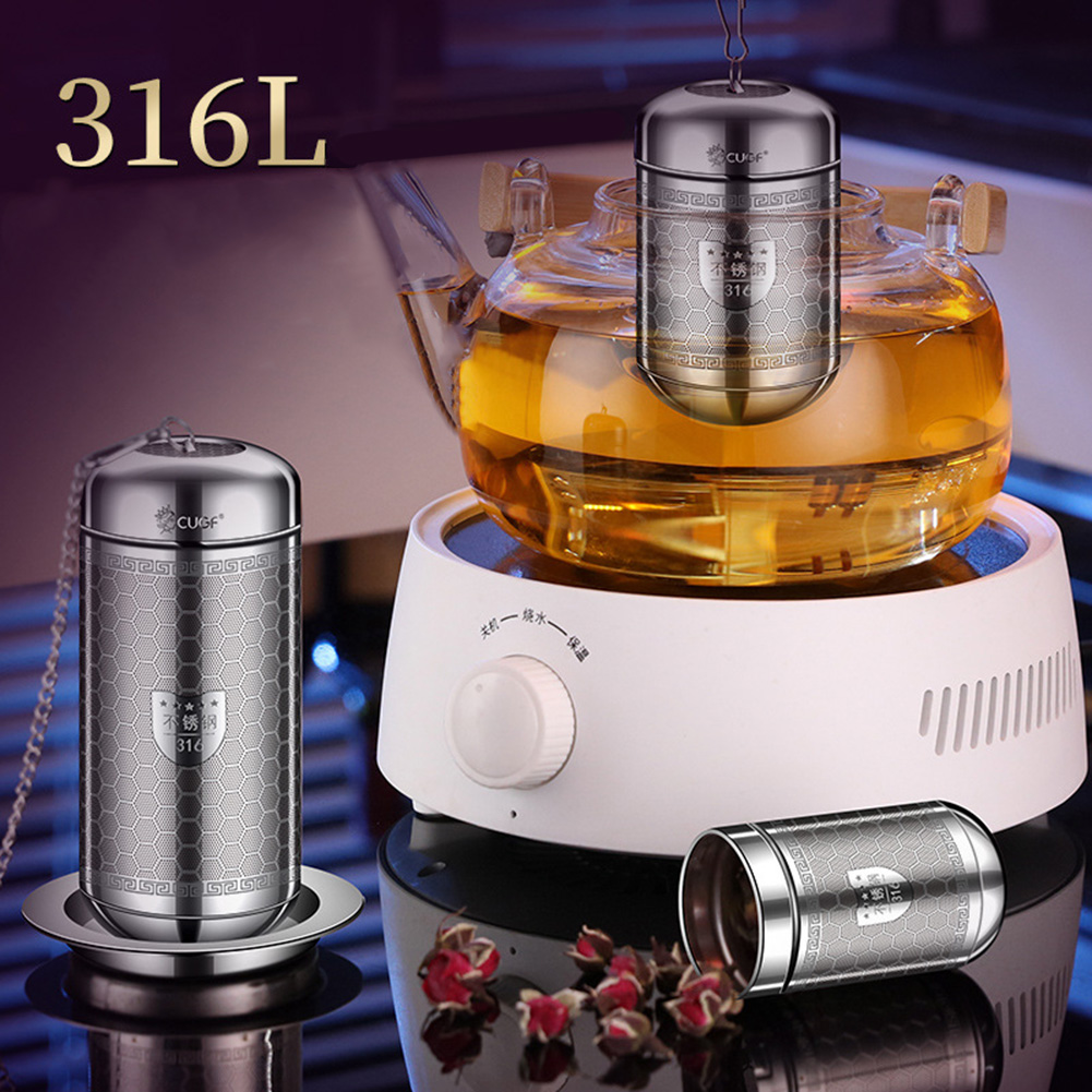 สแตนเลสสตีลชา Infuser ชาใบเครื - Coffee Tea Leaf บทวิจารณ์และราคา