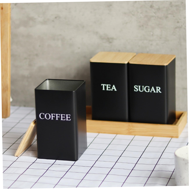 ชุดกระป๋องชา กาแฟ น้ำตาล 3 ชิ้ - Coffee Tea Jar Set บทวิจารณ์และราคา