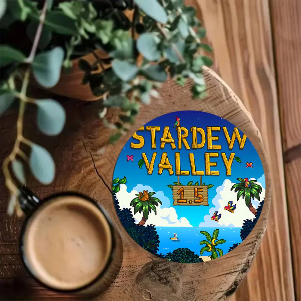 S-Stardew Valley Coasters แผ่น - Valley Tea And Coffee บทวิจารณ์และราคา