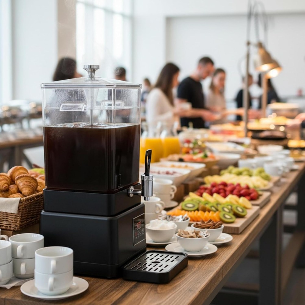 เครื่องชงกาแฟเชิงพาณิชย์ 10 ลิ - Coffee Tea Urn บทวิจารณ์และราคา