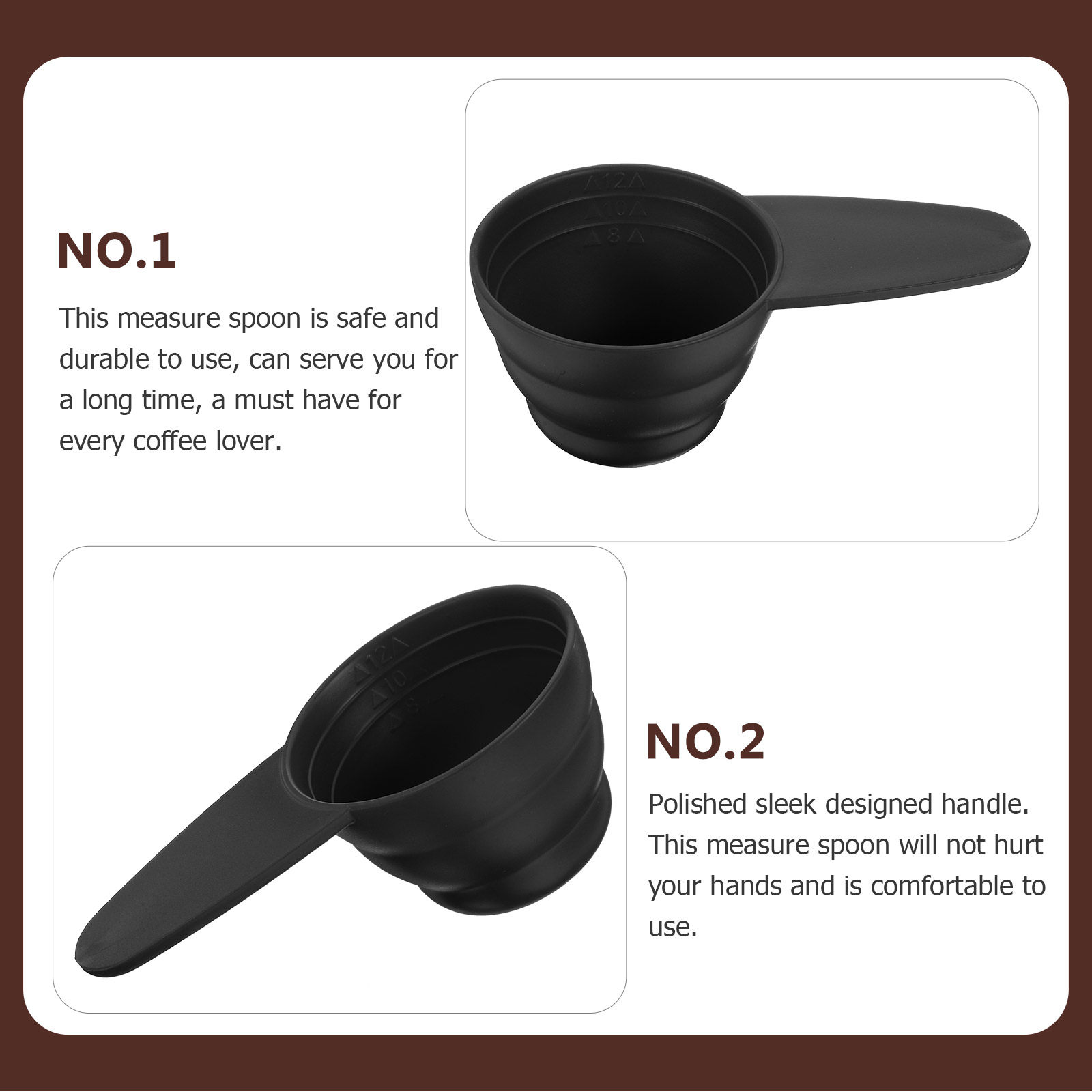 ช้อนตวง 5 ชิ้น ด้ามยาว ช้อนตัก - Coffee Tea Sugar บทวิจารณ์และราคา