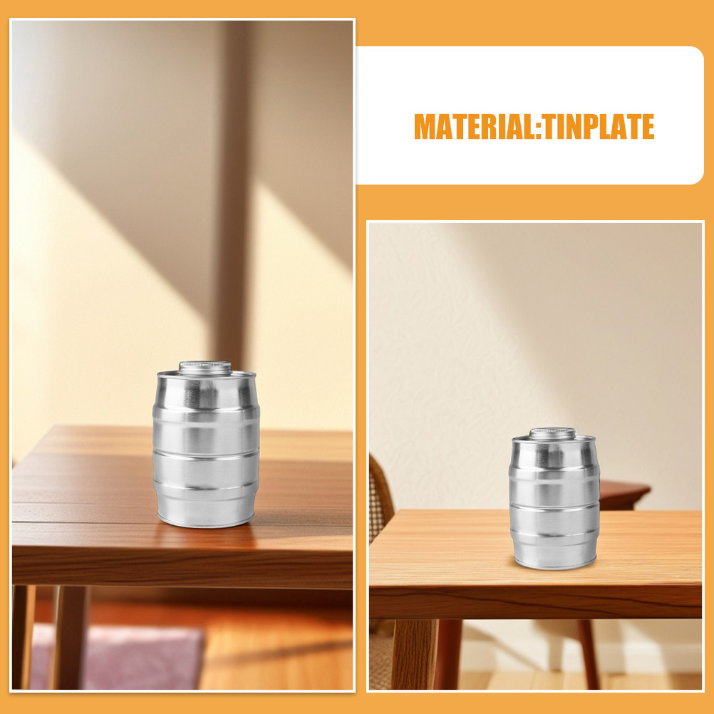 กระป๋องเก็บกาแฟทรงถังไวน์สไตล์ - Coffee Tea Sugar บทวิจารณ์และราคา