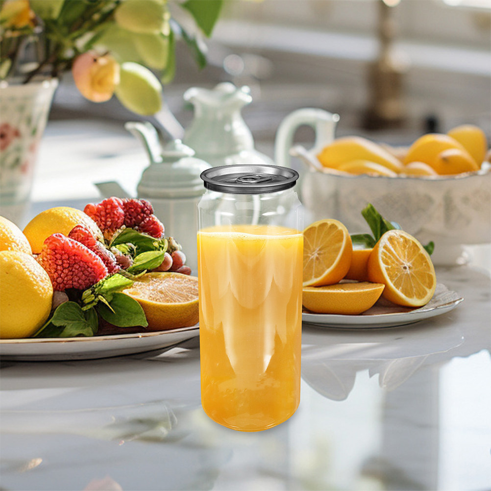 กระป๋องเครื่องดื่มใส 5 ชิ้น เป - Juice Tea Coffee บทวิจารณ์และราคา