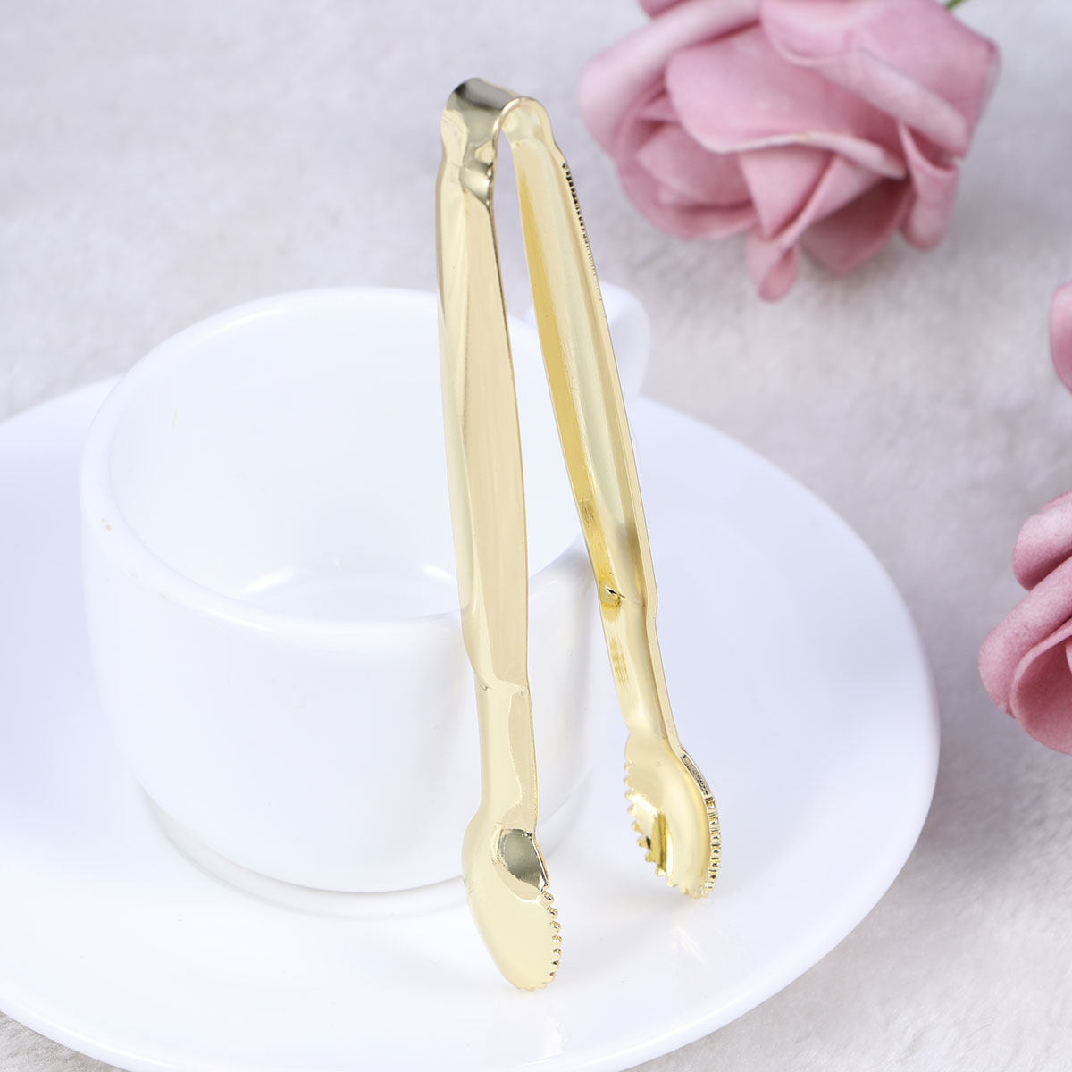 ที่คีบน้ำตาลสแตนเลสชุบทอง 2 ชิ - Coffee Tea Sugar บทวิจารณ์และราคา