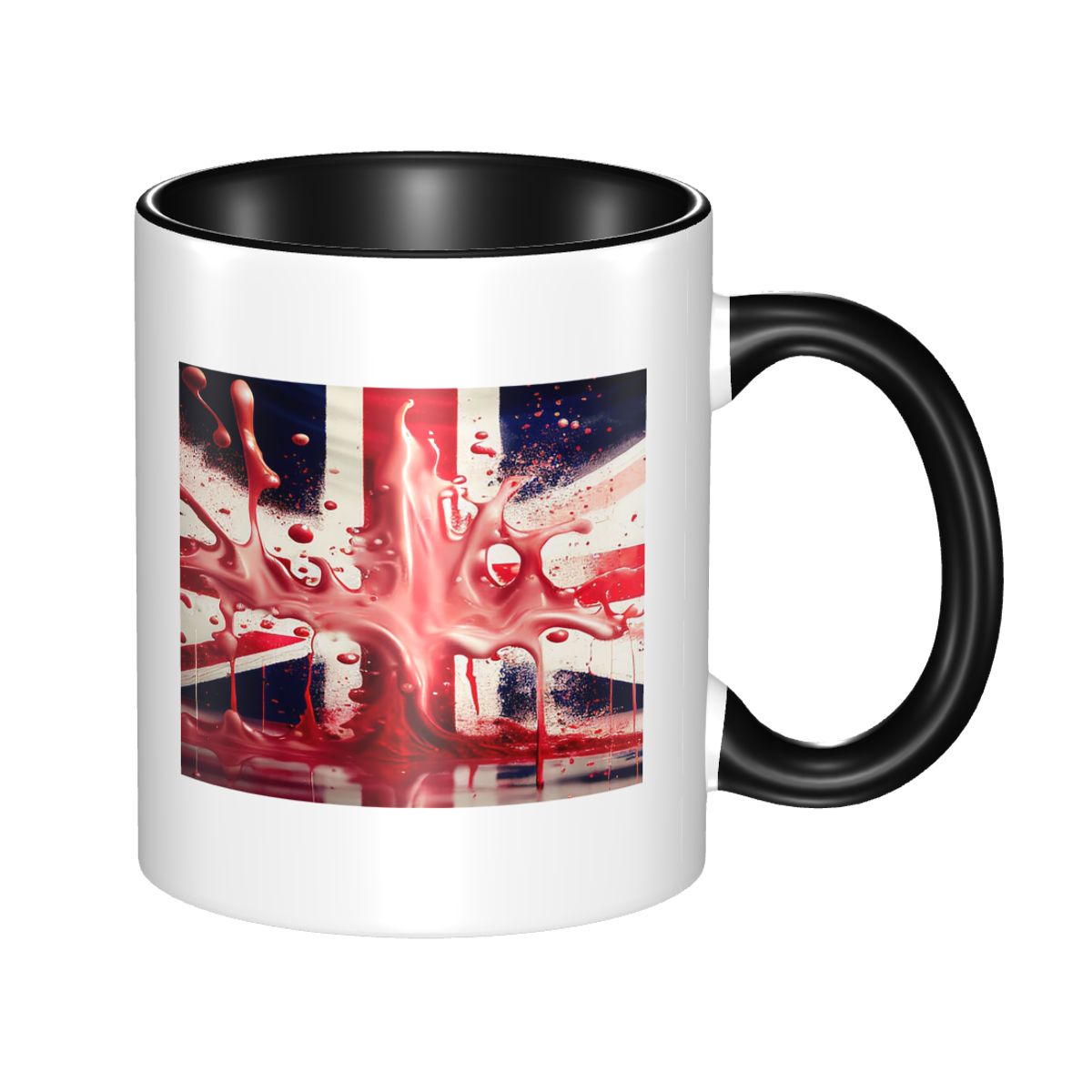 แก้วกาแฟเซรามิคลายธงชาติสหราชอ - Coffee Tea Uk บทวิจารณ์และราคา