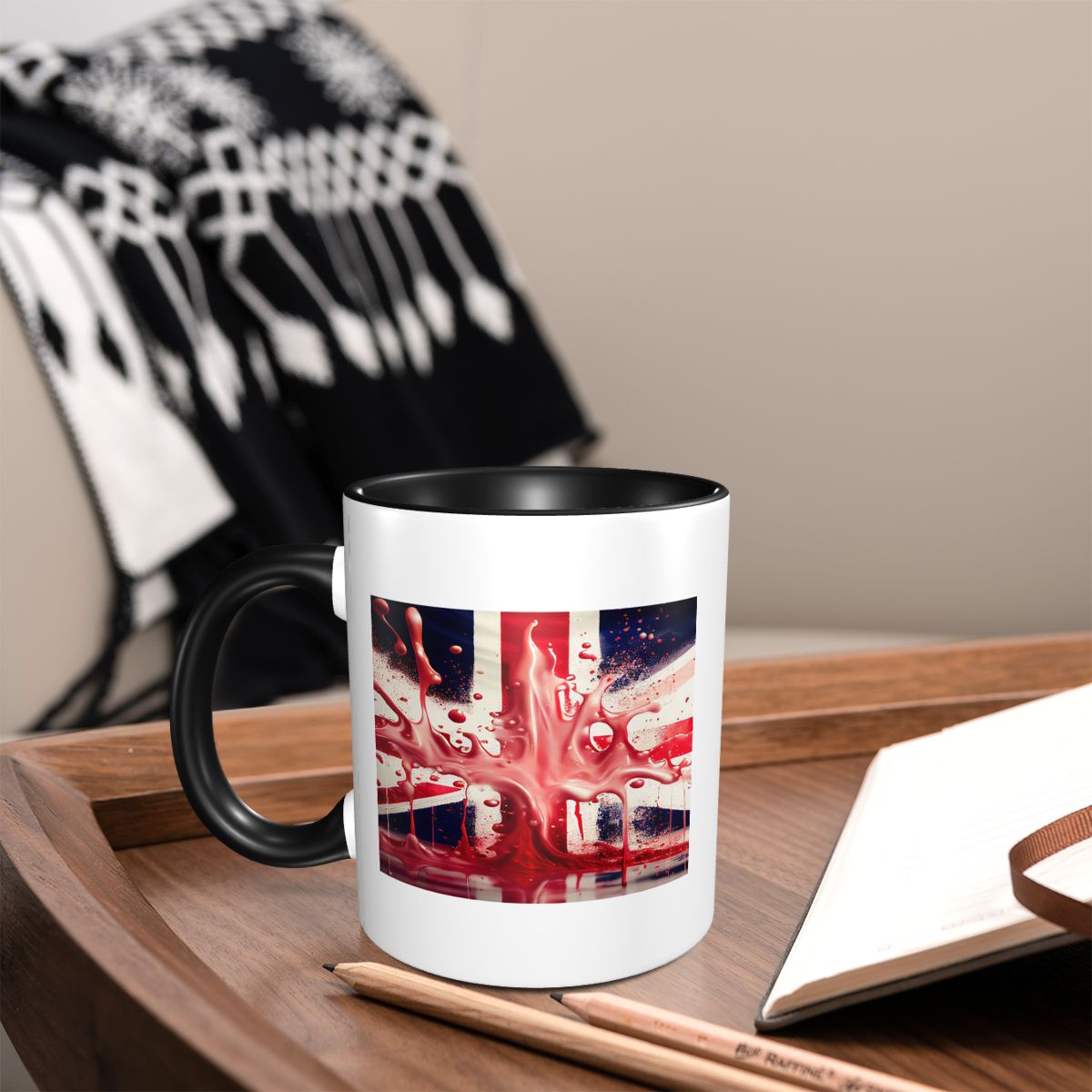 แก้วกาแฟเซรามิคลายธงชาติสหราชอ - Coffee Tea Uk บทวิจารณ์และราคา