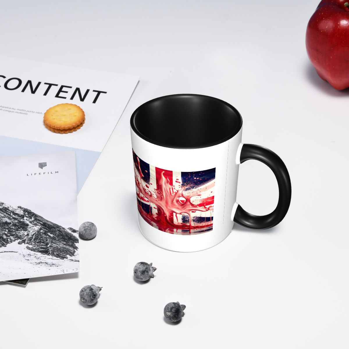 แก้วกาแฟเซรามิคลายธงชาติสหราชอ - Coffee Tea Uk บทวิจารณ์และราคา