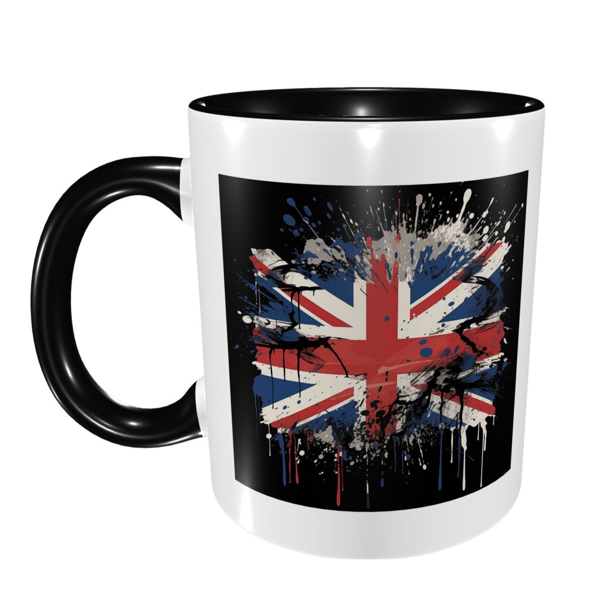 แก้วเซรามิคลายธงชาติสหราชอาณาจ - Coffee Tea Uk บทวิจารณ์และราคา