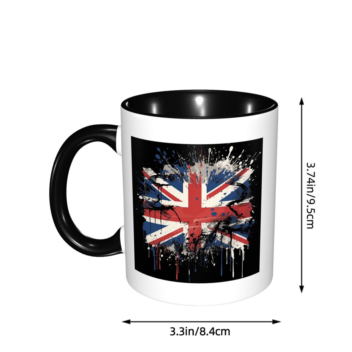 แก้วเซรามิคลายธงชาติสหราชอาณาจ - Coffee Tea Uk บทวิจารณ์และราคา
