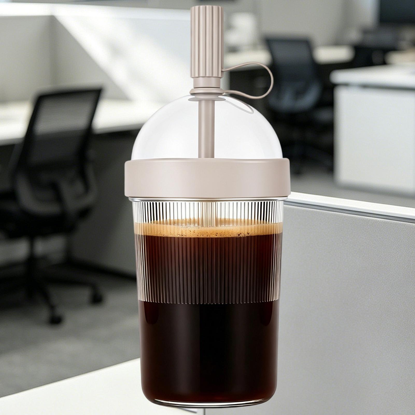 แก้วกาแฟแบบใช้ซ้ำได้พร้อมฝาปิด - Coffee Tea Tumbler บทวิจารณ์และราคา