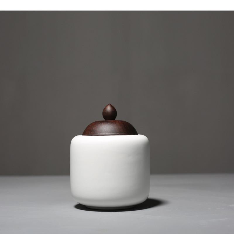 หม้อชาเซรามิคฝาไม้ Porcelain ป - Coffee Tea Sugar บทวิจารณ์และราคา