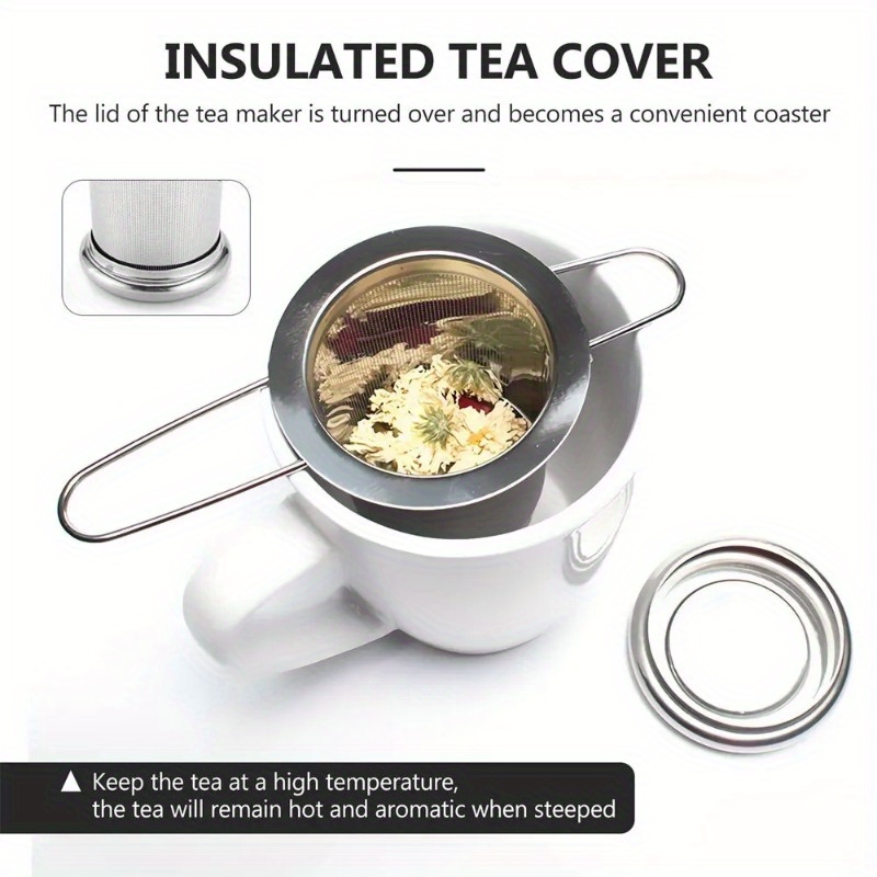 ที่กรองชาสแตนเลสพร้อมฝาปิด ใช้ - Coffee Tea Leaf บทวิจารณ์และราคา