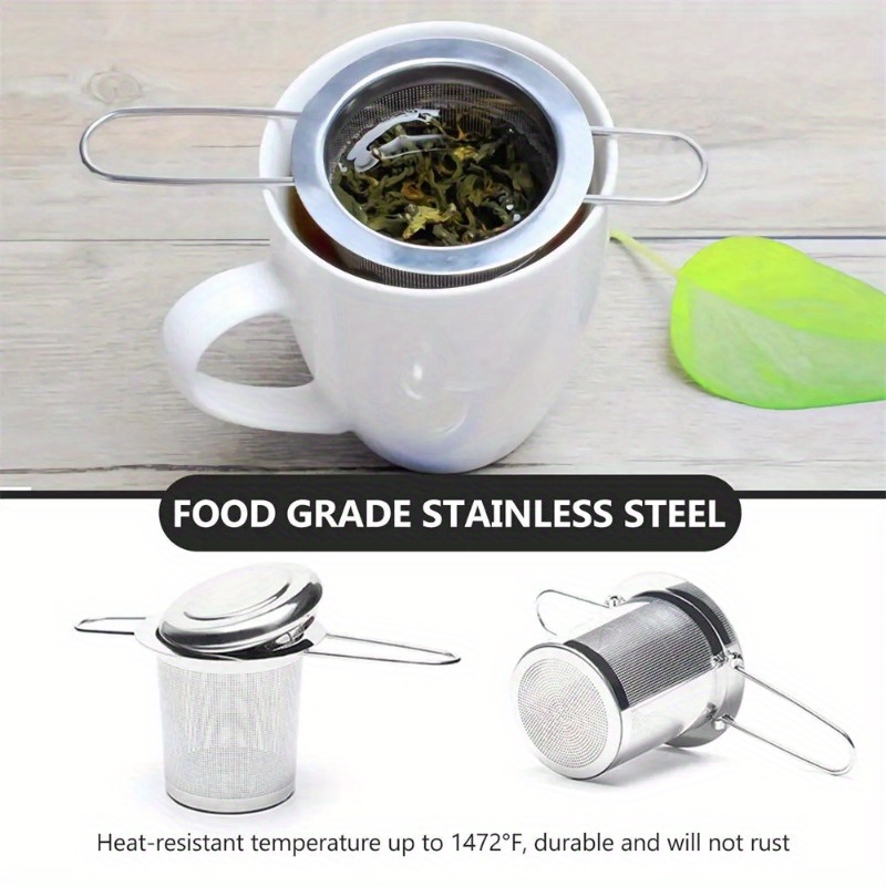 ที่กรองชาสแตนเลสพร้อมฝาปิด ใช้ - Coffee Tea Leaf บทวิจารณ์และราคา