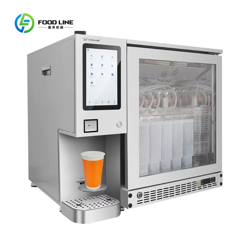 เครื่องจำหน่ายชาไข่มุกอัจฉริยะ - Coffee Tea Boba บทวิจารณ์และราคา