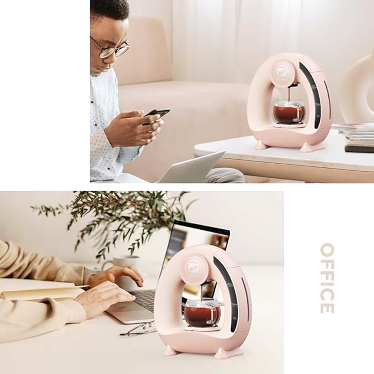 เครื่องชงกาแฟ A25U 2 in 1 สำหร - Coffee Tea Uk บทวิจารณ์และราคา