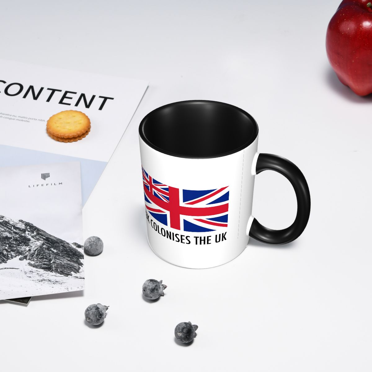 แก้วกาแฟเซรามิคลายธงชาติสหราชอ - Coffee Tea Uk บทวิจารณ์และราคา