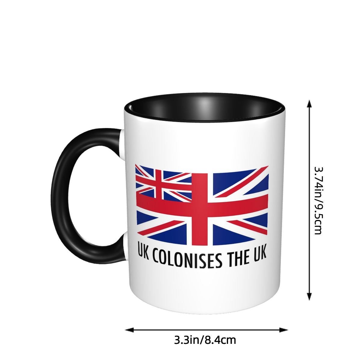 แก้วกาแฟเซรามิคลายธงชาติสหราชอ - Coffee Tea Uk บทวิจารณ์และราคา