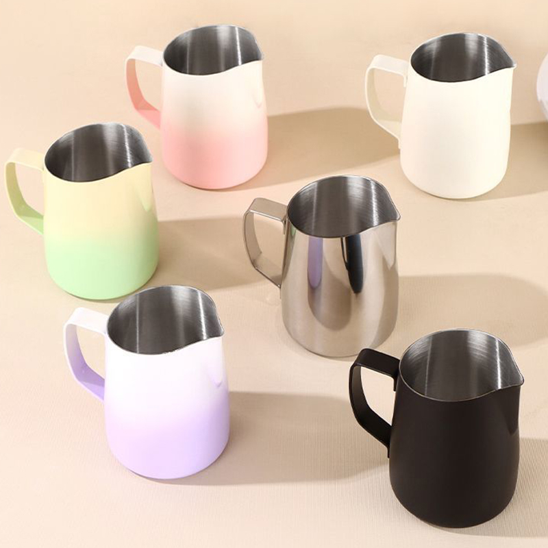 เหยือกตีฟองนมสแตนเลส 450 มล. เ - Barista Milk Jug บทวิจารณ์และราคา