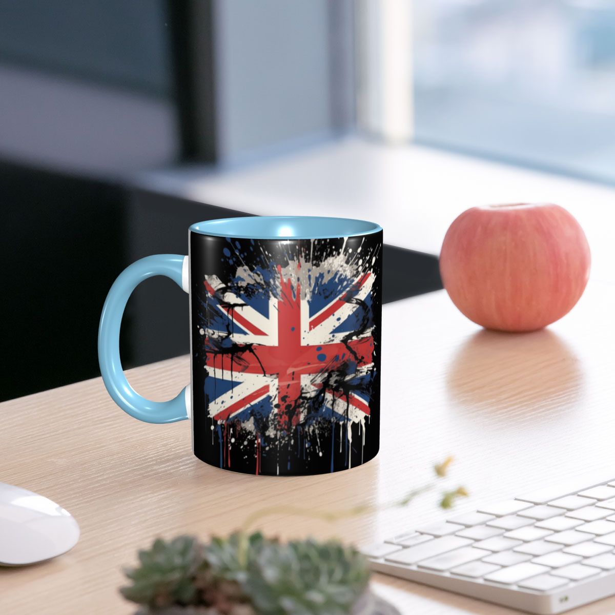 แก้วเซรามิกพิมพ์ลายธงยูเนียนแจ - Coffee Tea Uk บทวิจารณ์และราคา