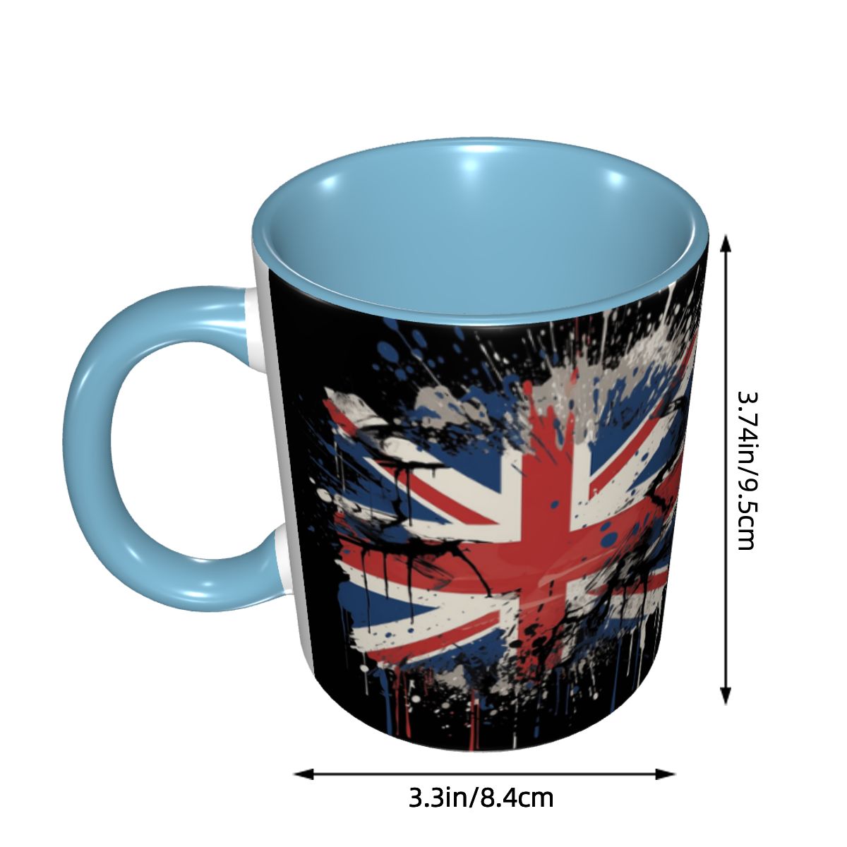 แก้วเซรามิกพิมพ์ลายธงยูเนียนแจ - Coffee Tea Uk บทวิจารณ์และราคา