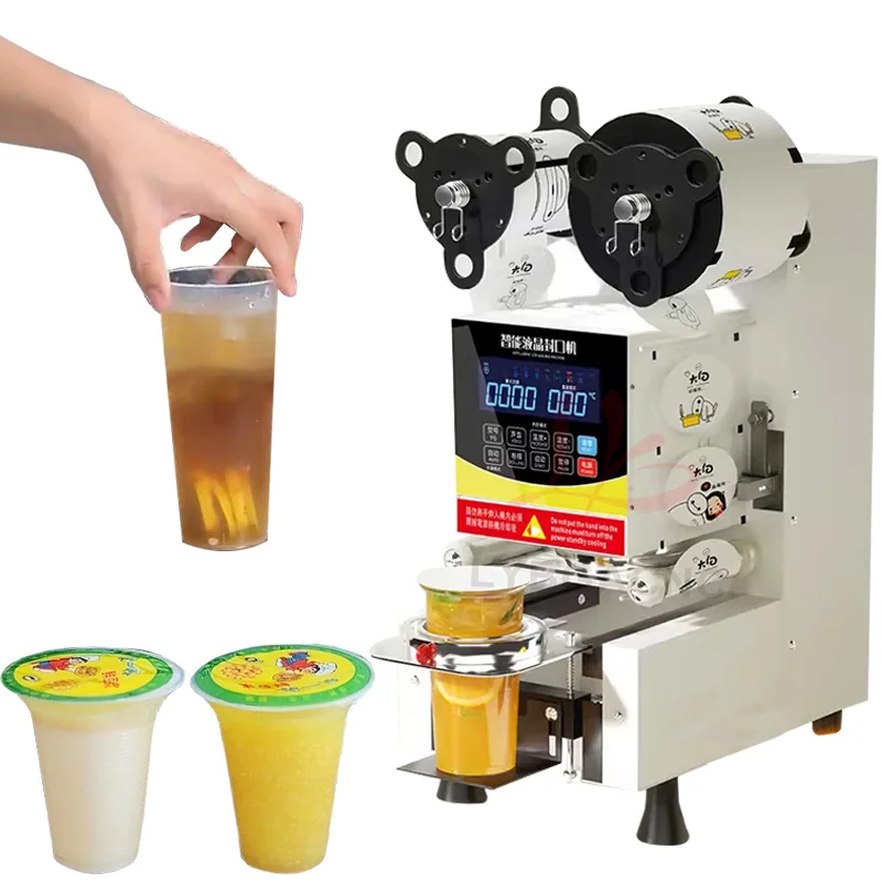 เครื่องซีลฝาแก้วพลาสติก LY สำห - Juice Tea Coffee บทวิจารณ์และราคา