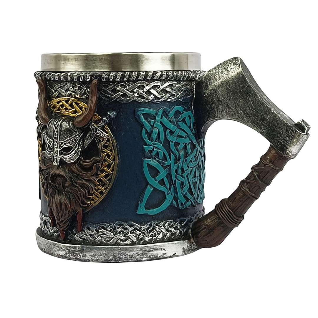 แก้วเบียร์ไวกิ้งแก้วนักรบ MUG  - Coffee Tea Tumbler บทวิจารณ์และราคา