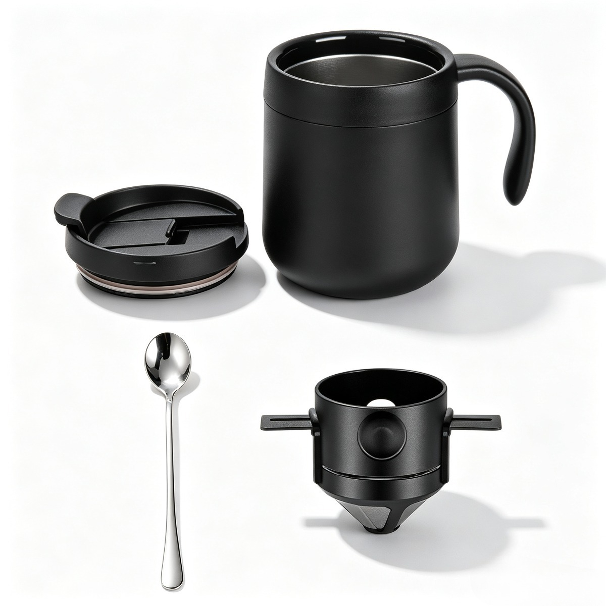 แก้วกาแฟสแตนเลส 350/550 มล. แก - Coffee Tea Tumbler บทวิจารณ์และราคา