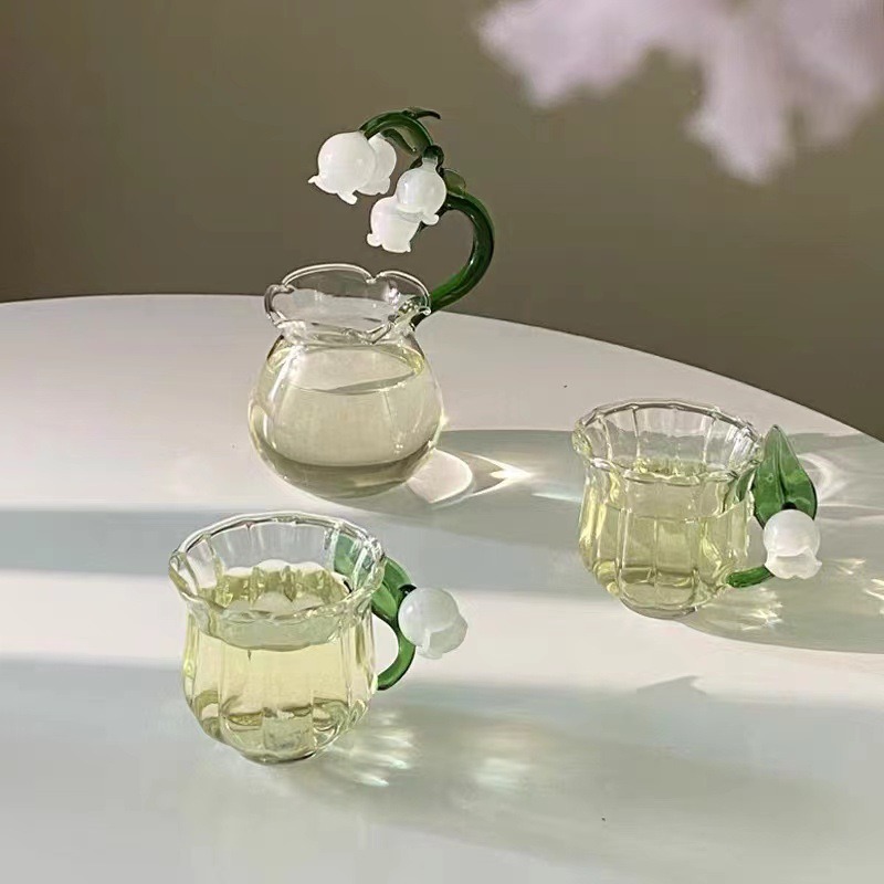 Lily of The Valley แก้วแว่นตาก - Valley Tea And Coffee บทวิจารณ์และราคา