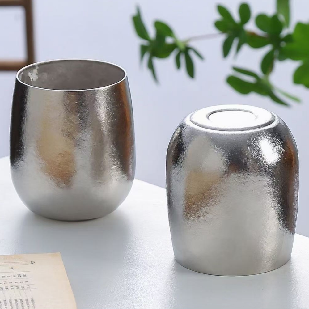 แก้วกาแฟไทเทเนียมแท้แบบสองชั้น - Coffee Tea Flask บทวิจารณ์และราคา