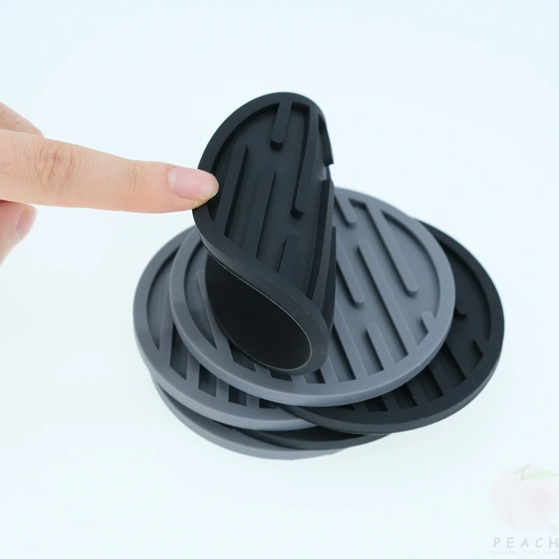 10 ซม.ซิลิโคน Coasters รอบยางท - Coffee Tea Flask บทวิจารณ์และราคา