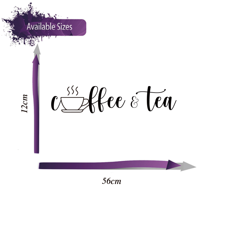 แก้วกาแฟและชาบาร์สติ๊กเกอร์ติด - Switching Coffee To Tea บทวิจารณ์และราคา