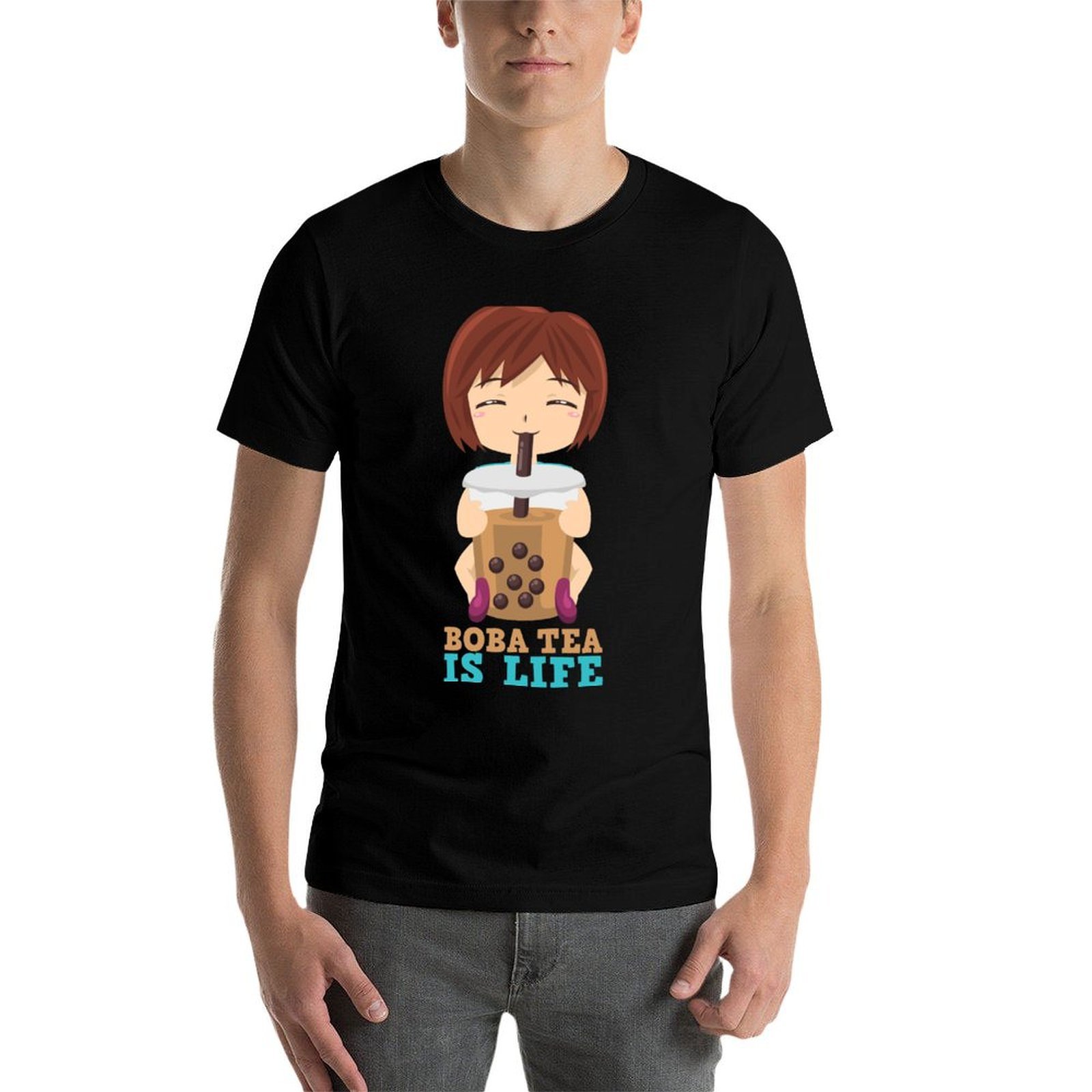 ชาไข่มุกคือชีวิต / เสื้อยืดลาย - Coffee Tea Boba บทวิจารณ์และราคา