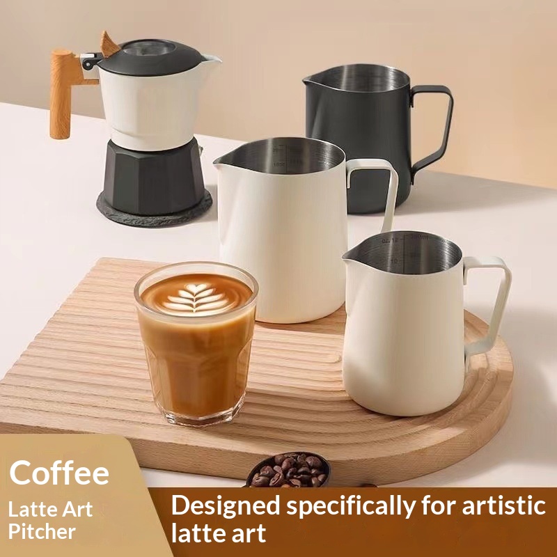 เหยือกตีฟองนมกาแฟ 350/600 มล.  - Barista Milk Jug บทวิจารณ์และราคา