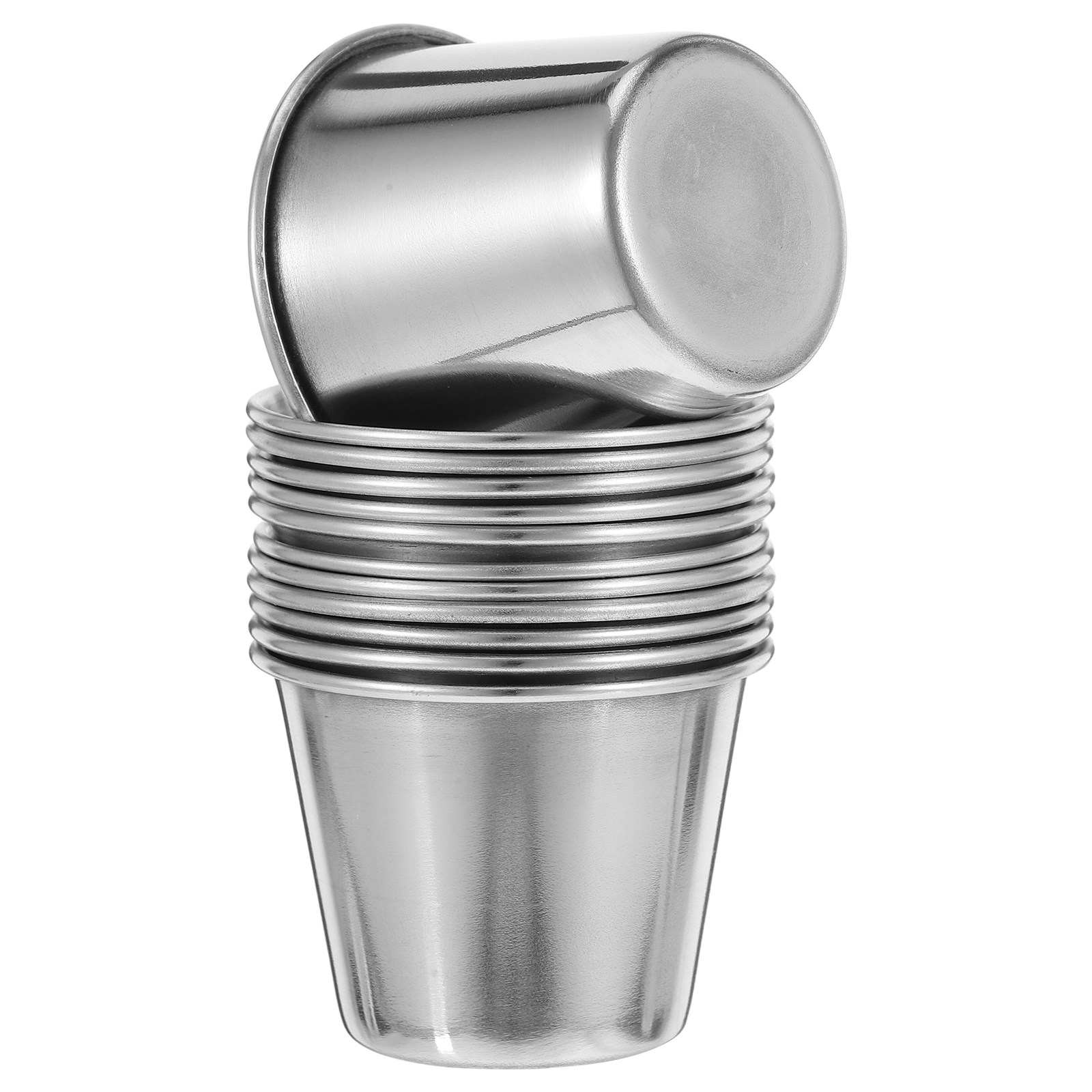 แก้วเหล้าสแตนเลส 12 ชิ้น ขนาด  - Coffee Tea Tumbler บทวิจารณ์และราคา