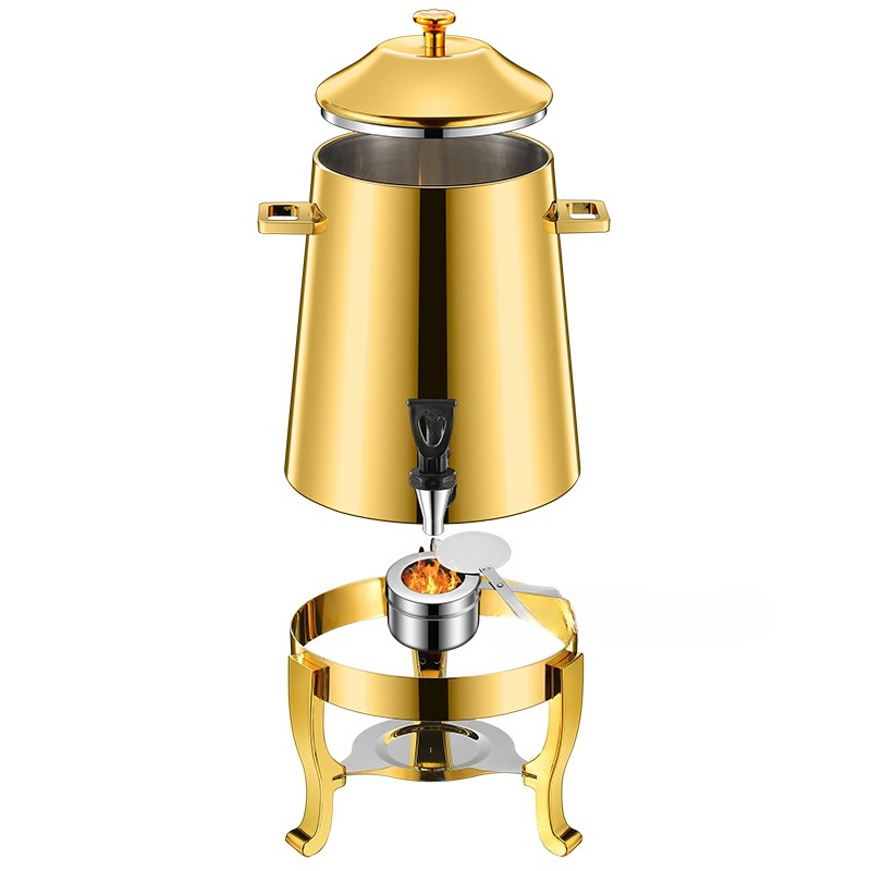 บุฟเฟ่ต์ขายปลีกเชิงพาณิชย์ 13L - Coffee Tea Urn บทวิจารณ์และราคา
