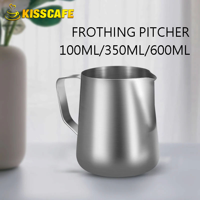 เหยือกตีฟองนมภาชนะสแตนเลส 100M - Barista Milk Jug บทวิจารณ์และราคา